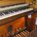 Close up of Church organ 2011